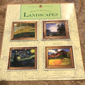 Magnetic masterpieces landscapes